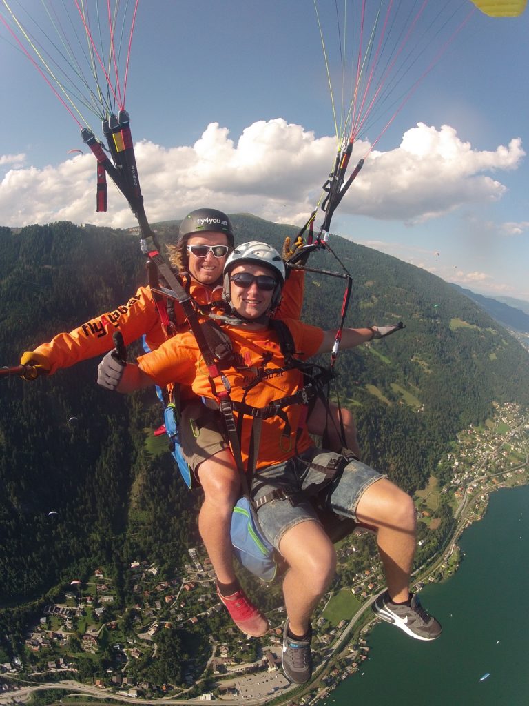 Paragliding Tandemflug - fly4you